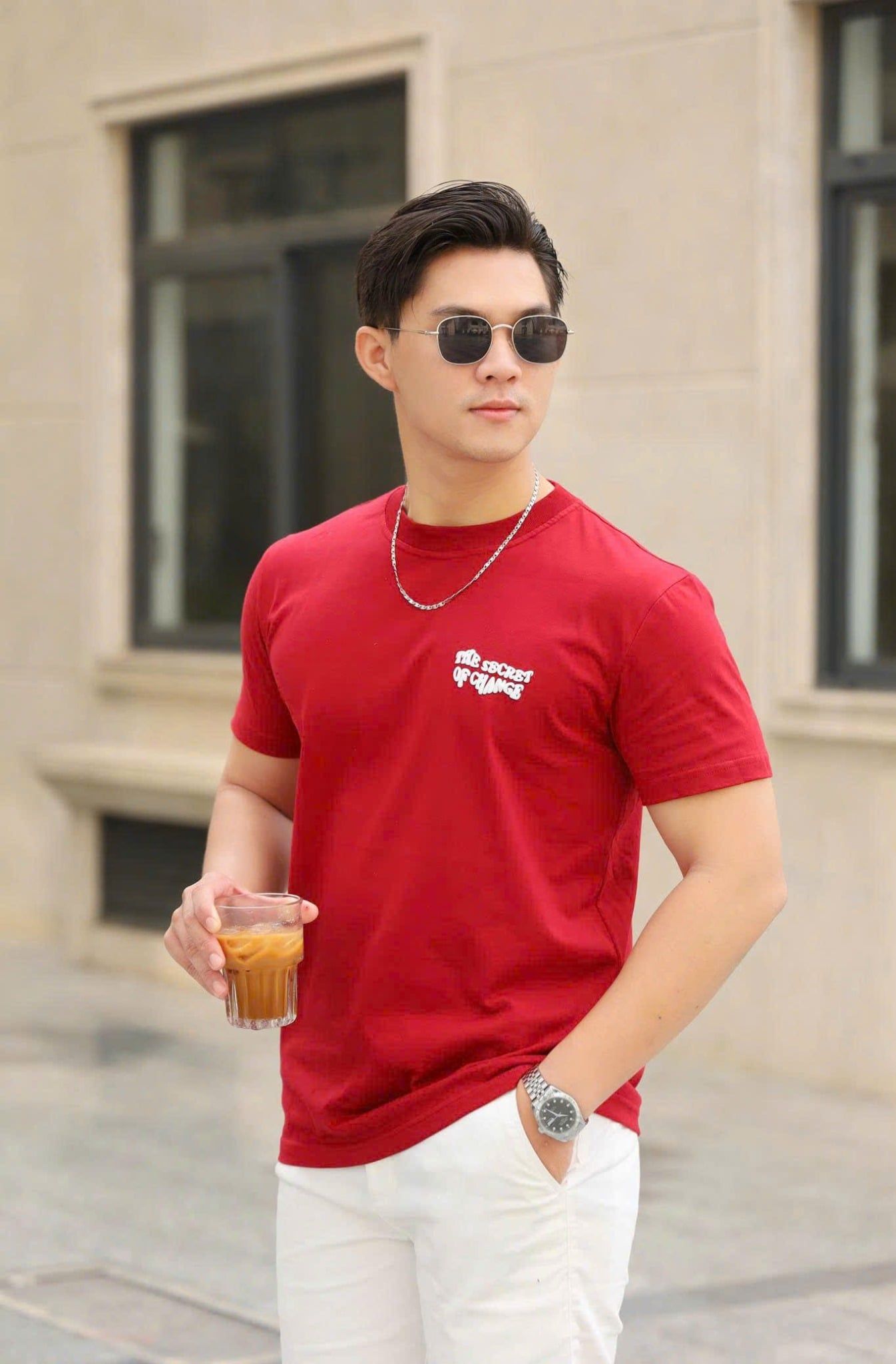 ÁO THUN CỔ TRÒN - VH003928