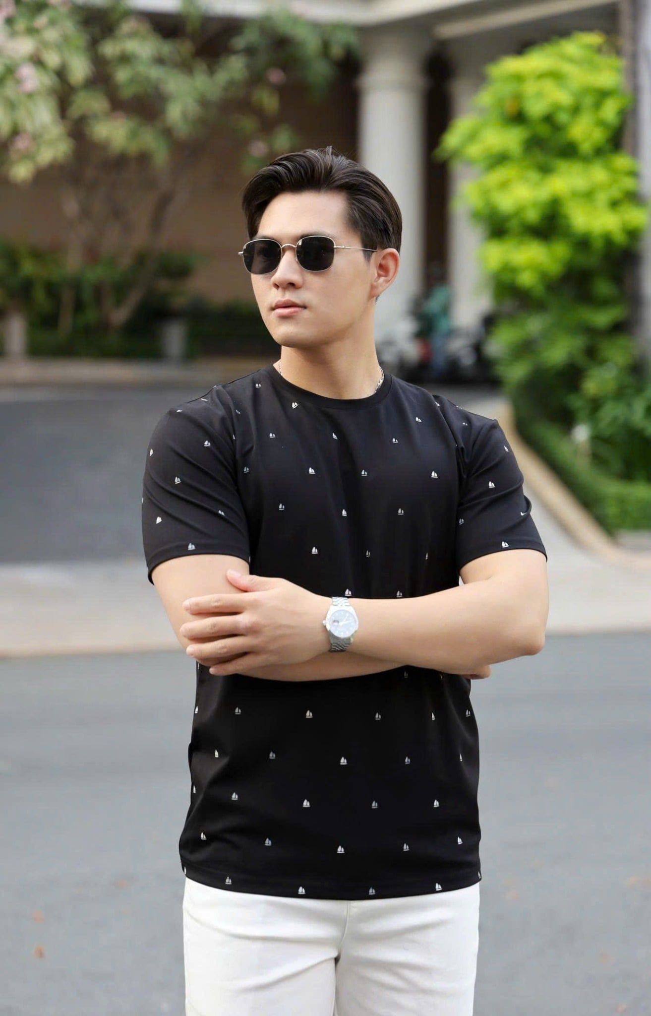 ÁO THUN CỔ TRÒN - VH003906