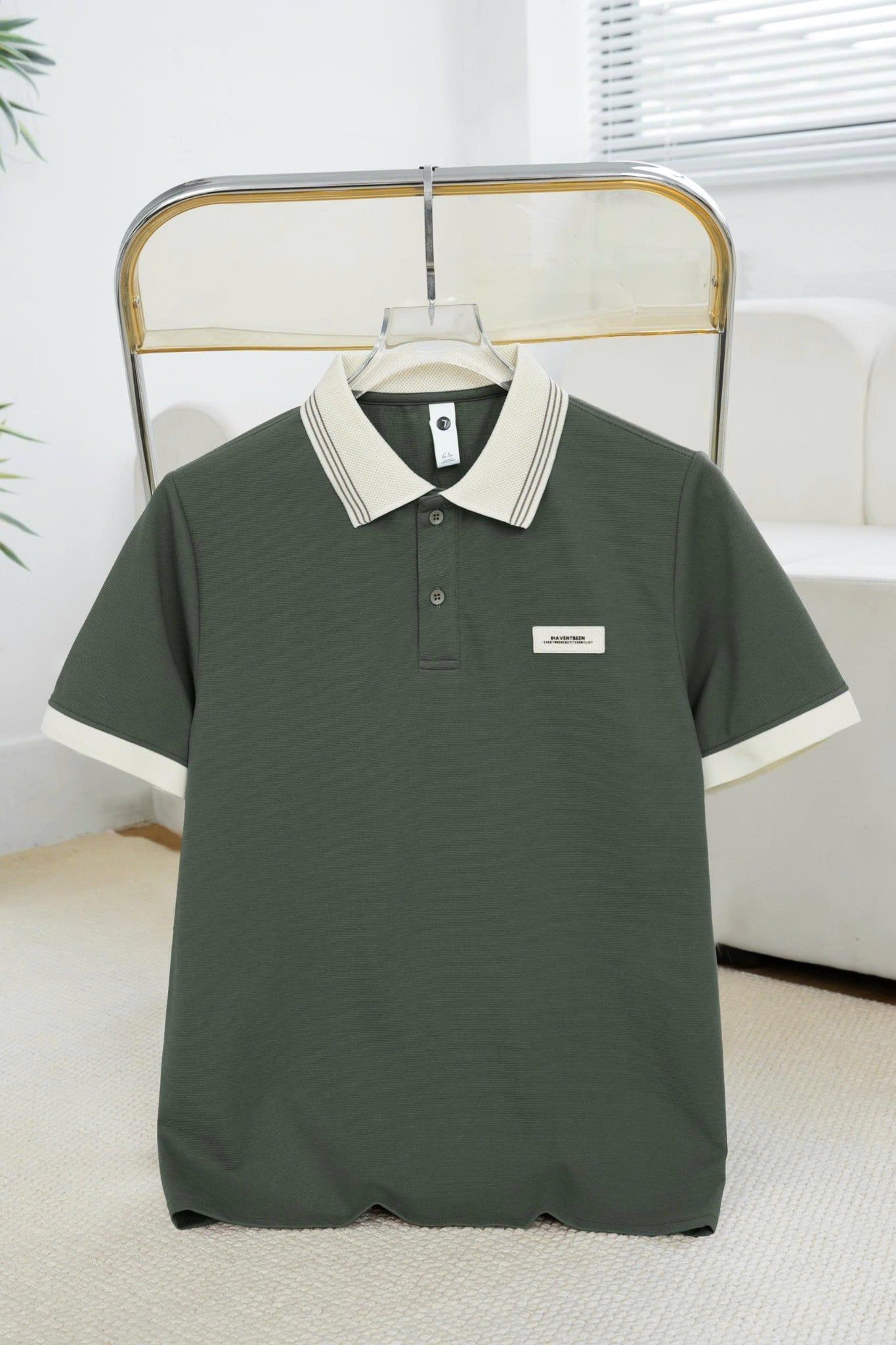 ÁO THUN POLO SỌC NGANG - P004218