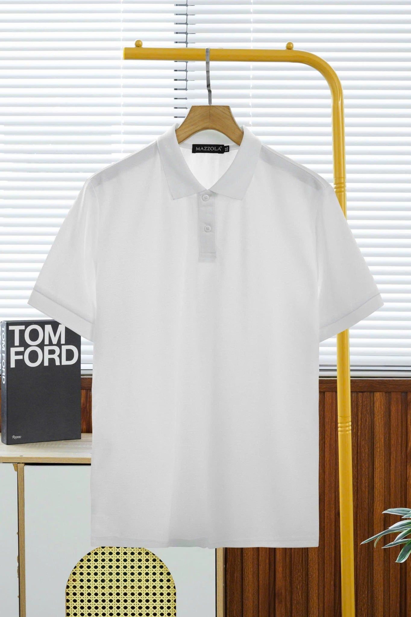 ÁO THUN POLO TRẮNG - P004239