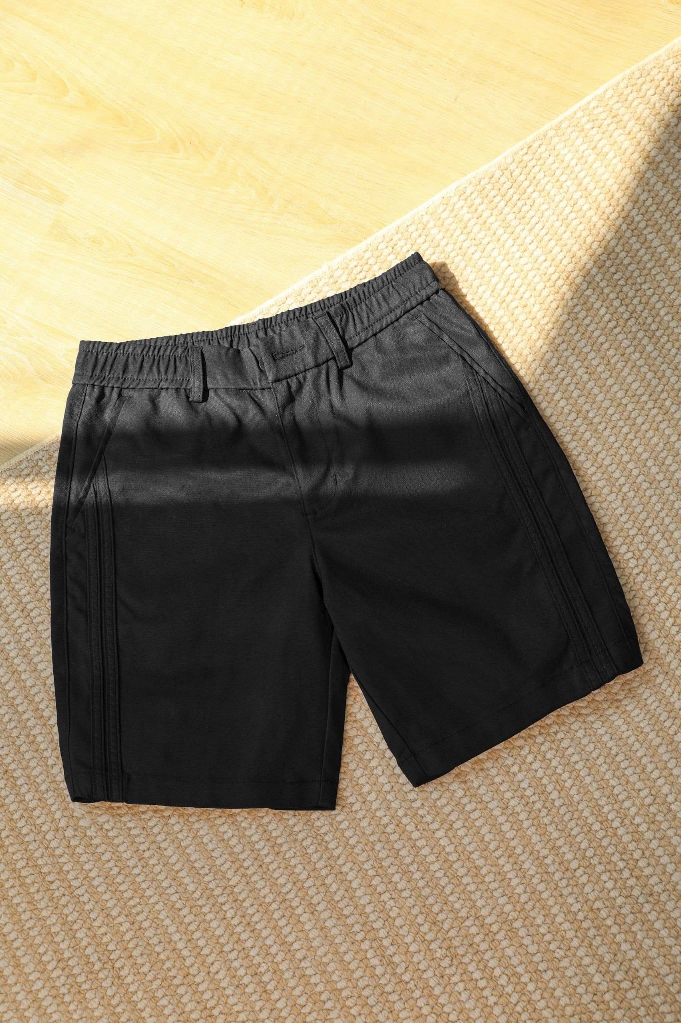 QUẦN SHORT KAKI ĐEN - P004262