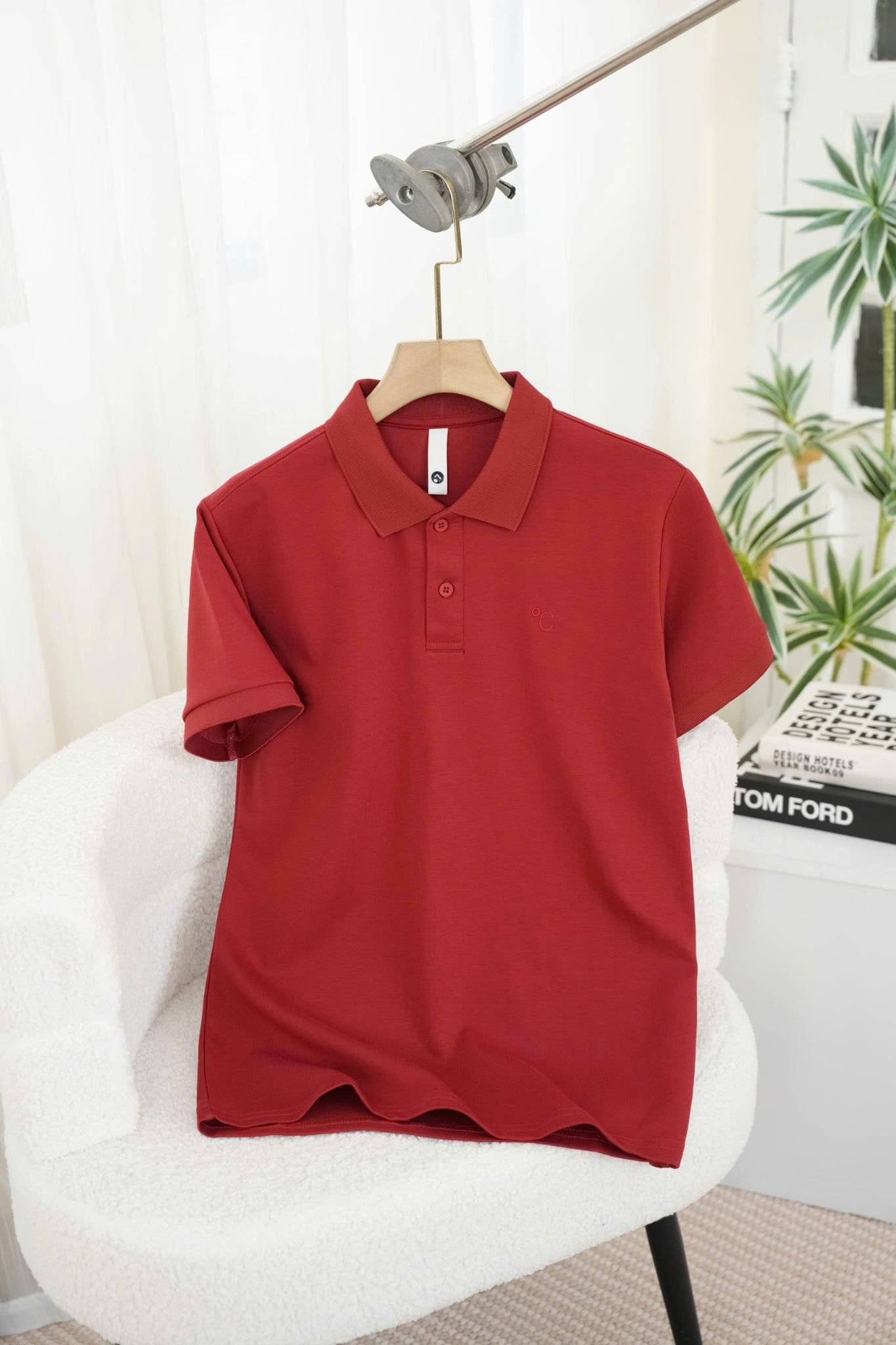 ÁO THUN POLO ĐỎ - P004284