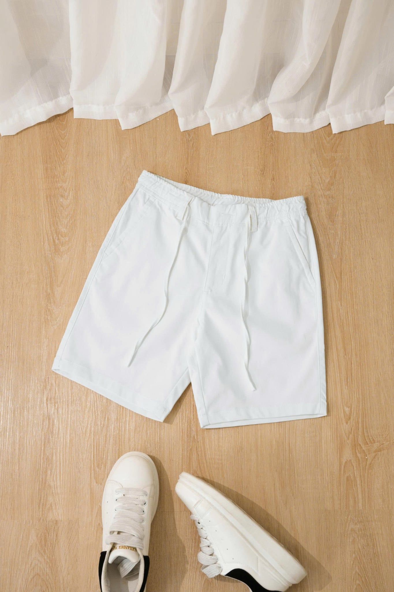 QUẦN SHORT KAKI TRẮNG - P004276