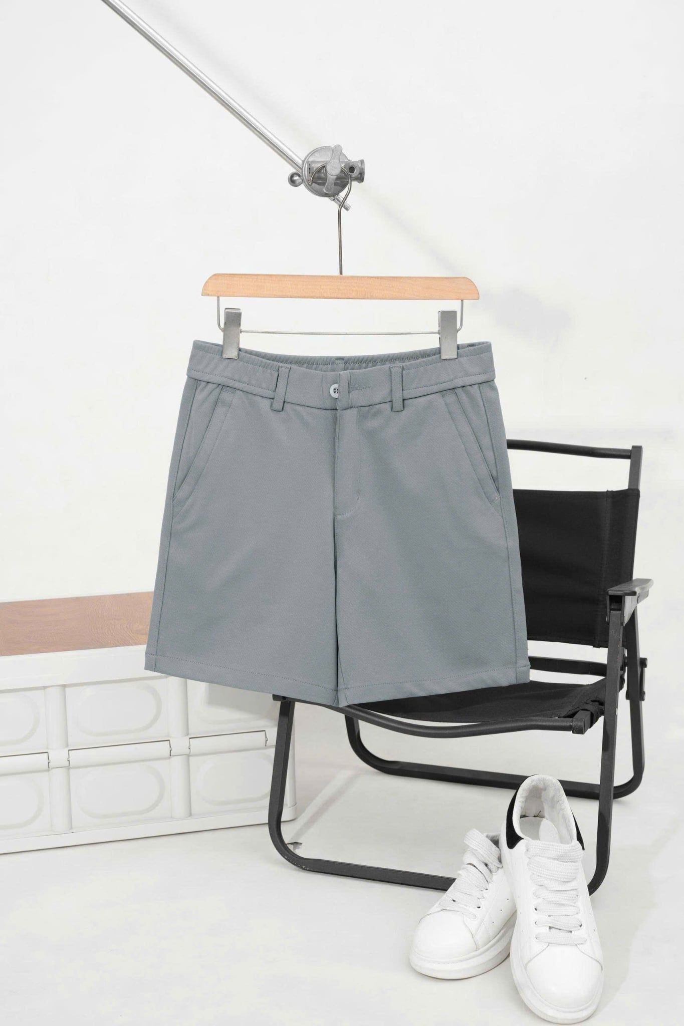 QUẦN SHORT THUN XÁM - P004279