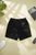 QUẦN SHORT  KAKI ĐEN - P004291