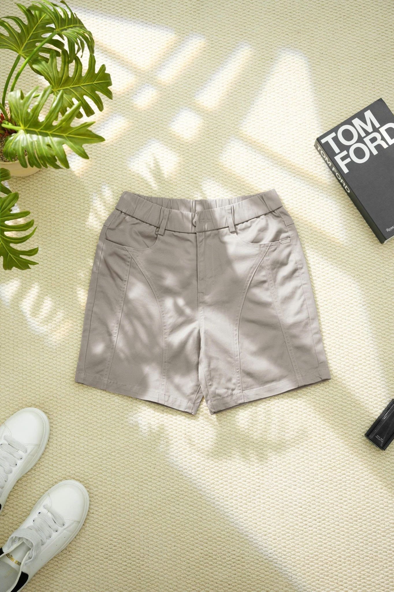 QUẦN SHORT KAKI KEM - P004312