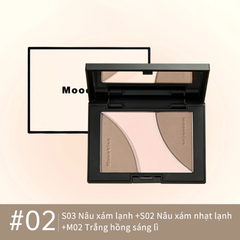 Phấn Tạo Khối Bắt Sáng Mooekiss 16.5g