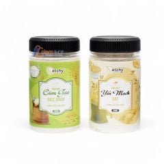 Tinh Bột Atchy Cám Gạo, Yến Mạch, Trà Xanh Làm Trắng Da, Cải Thiện Sắc Tố Da