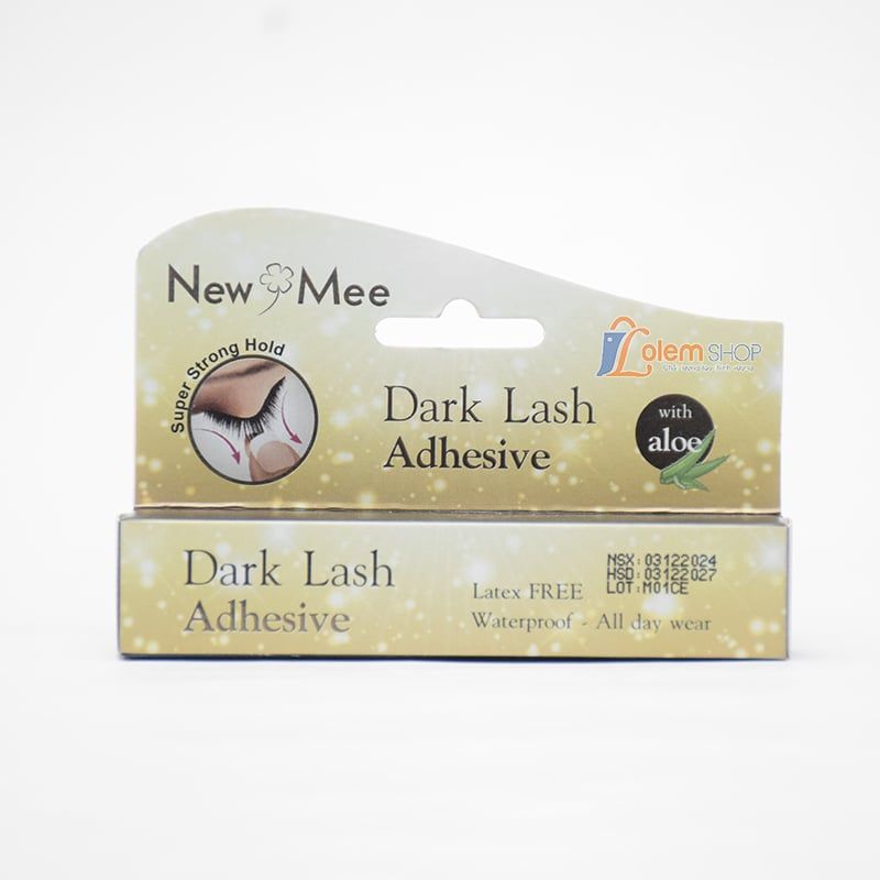 Keo Dán Mi New Mee 12ml Dark Lash, Độ kết dính cao, giữ mi chắc suốt cả ngày