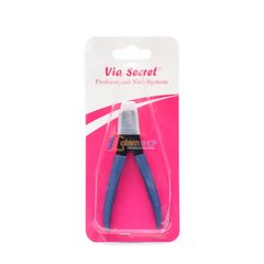 Kềm Cắt Móng Đa Năng Via Secret, không gỉ, chống văng chuyên dụng làm nail