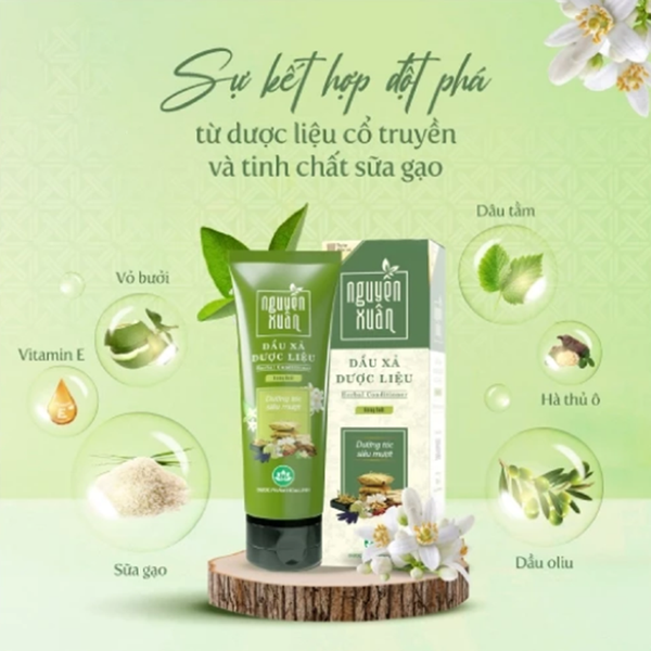 Dầu xả phục hồi chuyên sâu Nguyên Xuân Hương Bưởi