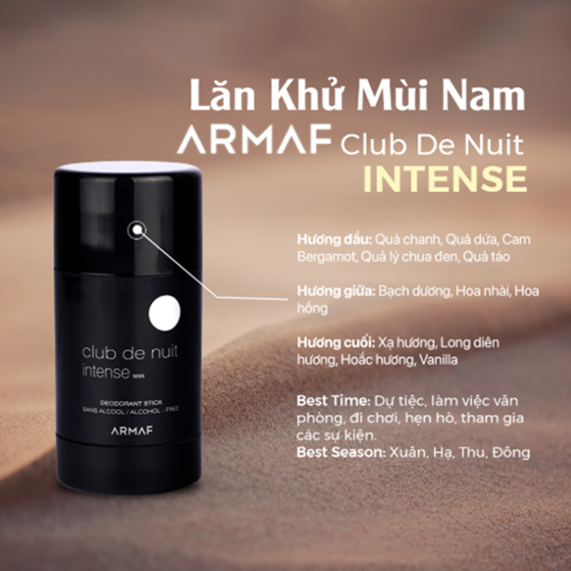 Lăn khử mùi Club De Nuit