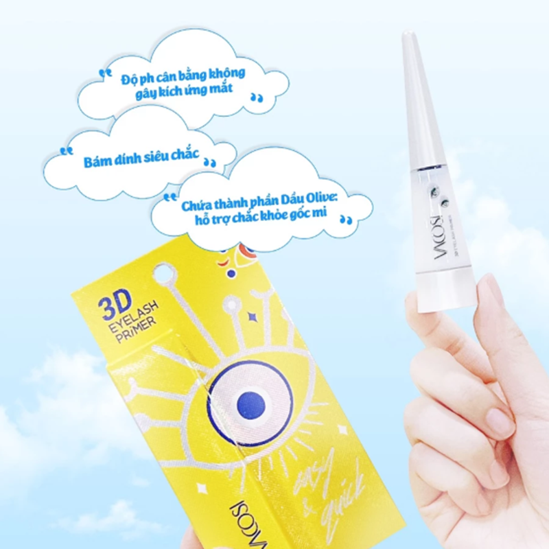 Keo Dán Mi Vacosi 8ml VM32 Bám cực chắc, chống nước, giữ hàng mi giả bền suốt cả ngày