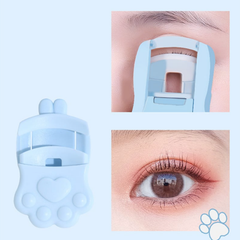 Bấm Mi Nhựa Lmltop Kèm Dao Cạo No.sy305, nhỏ gọn, tiện lợi (Màu ngẫu nhiên)