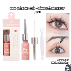 Keo Dán Mi Xixi 8ml, Lâu Trôi, Nhanh Khô, Không Gây Kích Ứng