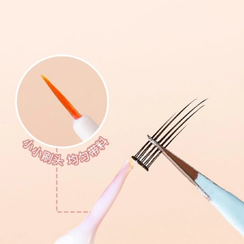 Keo Dán Mi Xixi 8ml, Lâu Trôi, Nhanh Khô, Không Gây Kích Ứng