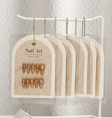 Giấy Bìa Nail Kèm Túi – Trưng Bày Nail Chuyên Nghiệp, Gọn Gàng