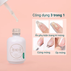 Gel Glue Annies 18ml, Gel đa năng 3‑in‑1 cho móng chuyên nghiệp