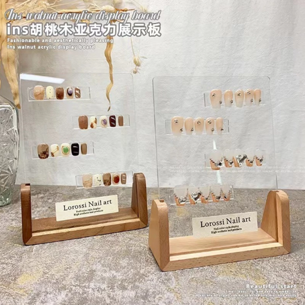Trưng Mẫu Móng Nail Mica Loroosi Kt12,8-17,8 Nâu Đậm