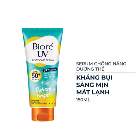 Serum Chống Nắng Biore 150ml Spf50+ Sáng Mịn Mát Lạnh