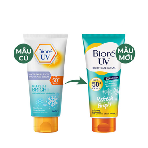 Serum Chống Nắng Biore 150ml Spf50+ Sáng Mịn Mát Lạnh