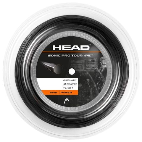 Dây tennis HEAD Sonic Pro Tour rPET (200m reel)