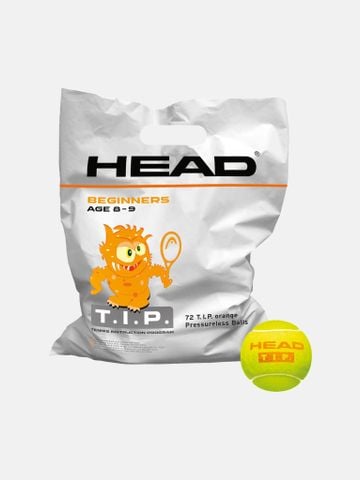 Bóng tennis trẻ em 72B HEAD Stage 2 - orange polybag