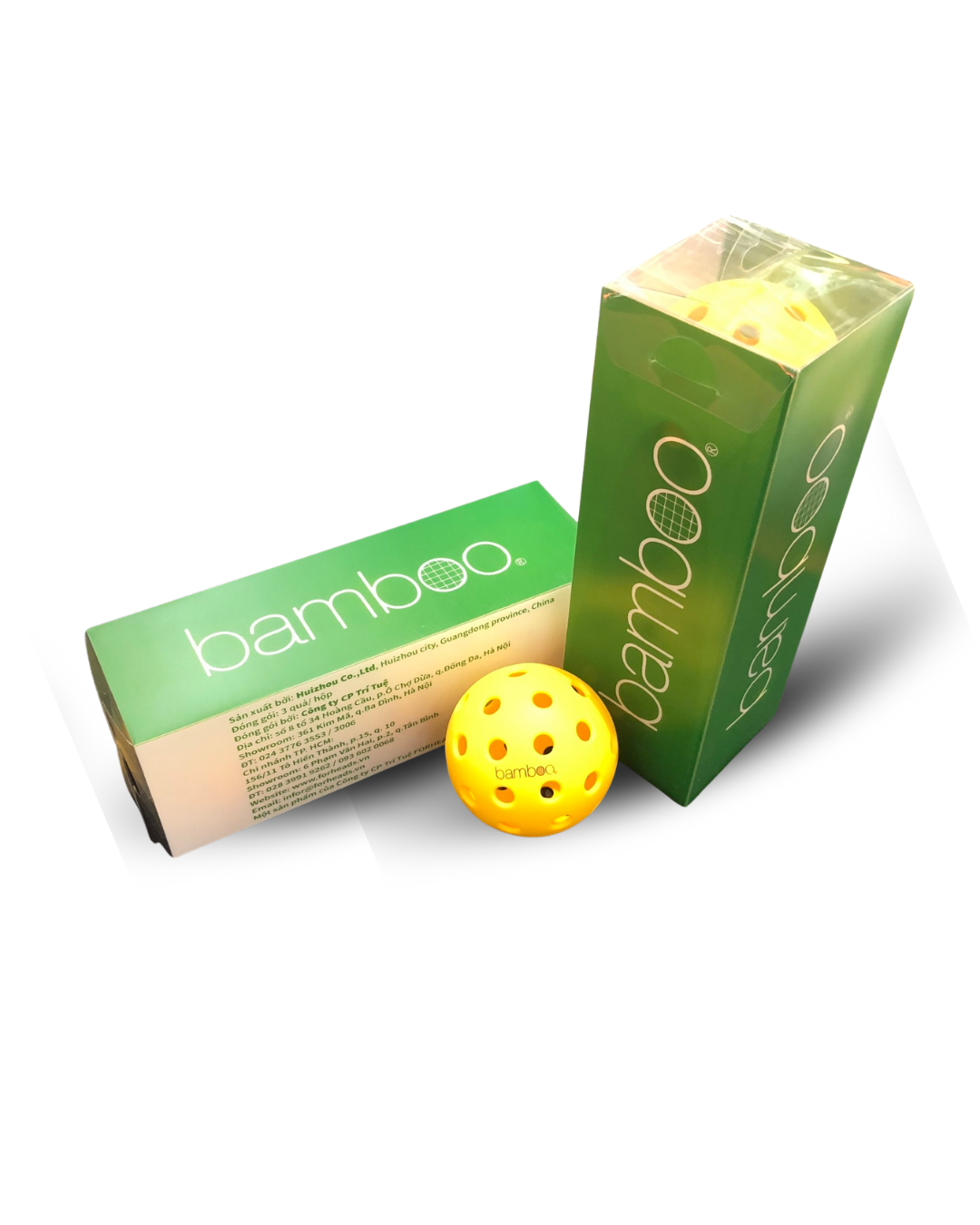 HỘP 3 BÓNG PICKLEBALL BAMBOO THƯỜNG