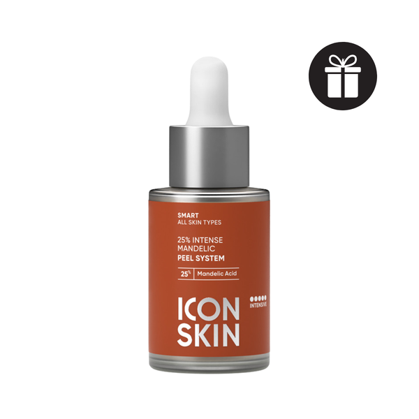 Peel Căng Bóng, Trắng Sáng Da Icon Skin 25% Intense Mandelic Peel System