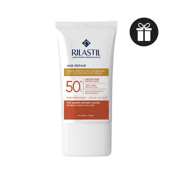 Kem Chống Nắng Ngăn Ngừa Lão Hoá Da Rilastil Age Repair Anti Age Protective Cream SPF 50
