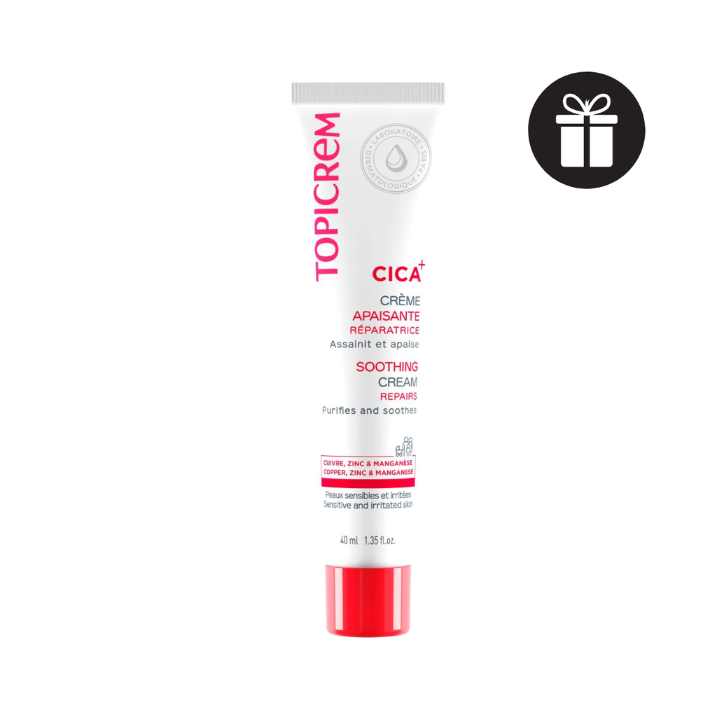 Kem Dưỡng Ẩm, Làm Dịu, Giảm Kích Ứng Topicrem Cica+ Soothing Cream