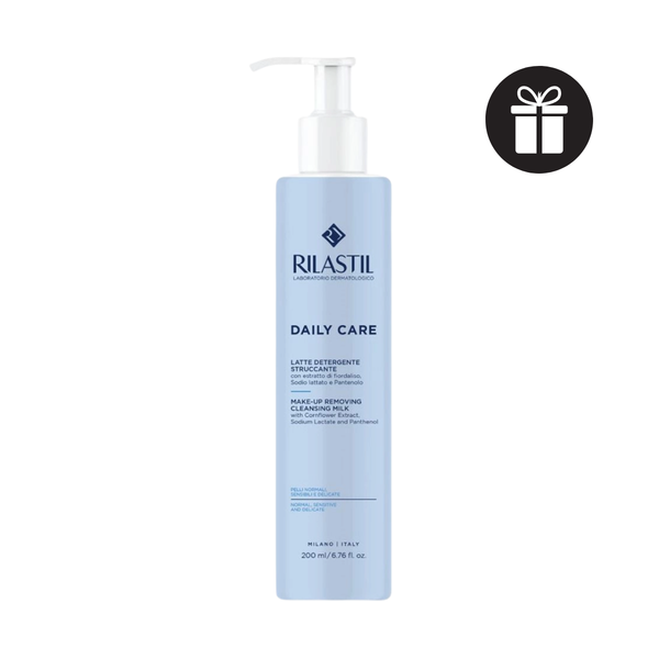 Sữa Rửa Mặt Tẩy Trang 2 Trong 1 Cho Mọi Loại Da Rilastil Daily Care Make-Up Removing Cleasing Milk