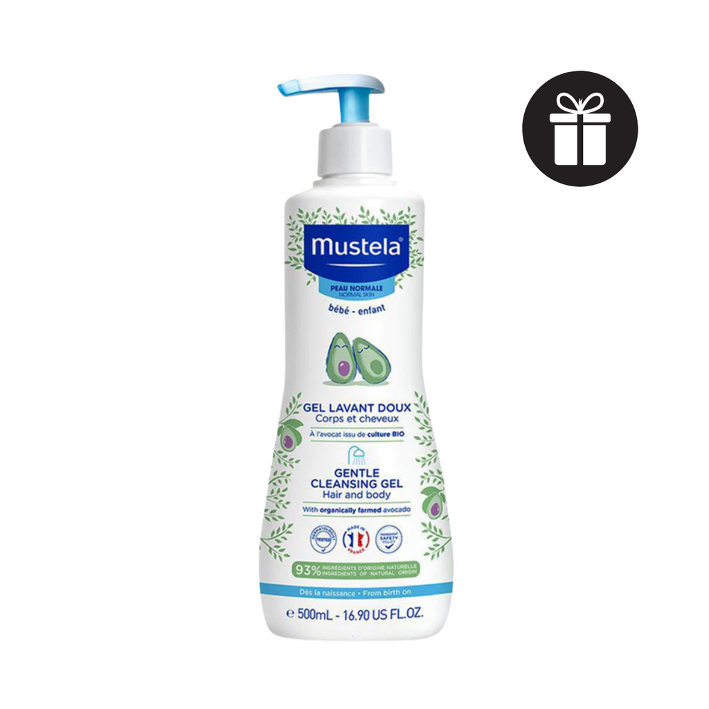 Sữa Tắm Gội Da Thường Mustela Gentle Cleansing Gel