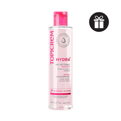 Gel Rửa Mặt Không Xà Phòng Cho Da Khô, Nhạy Cảm Topicrem Hydra+ Cleansing Gel
