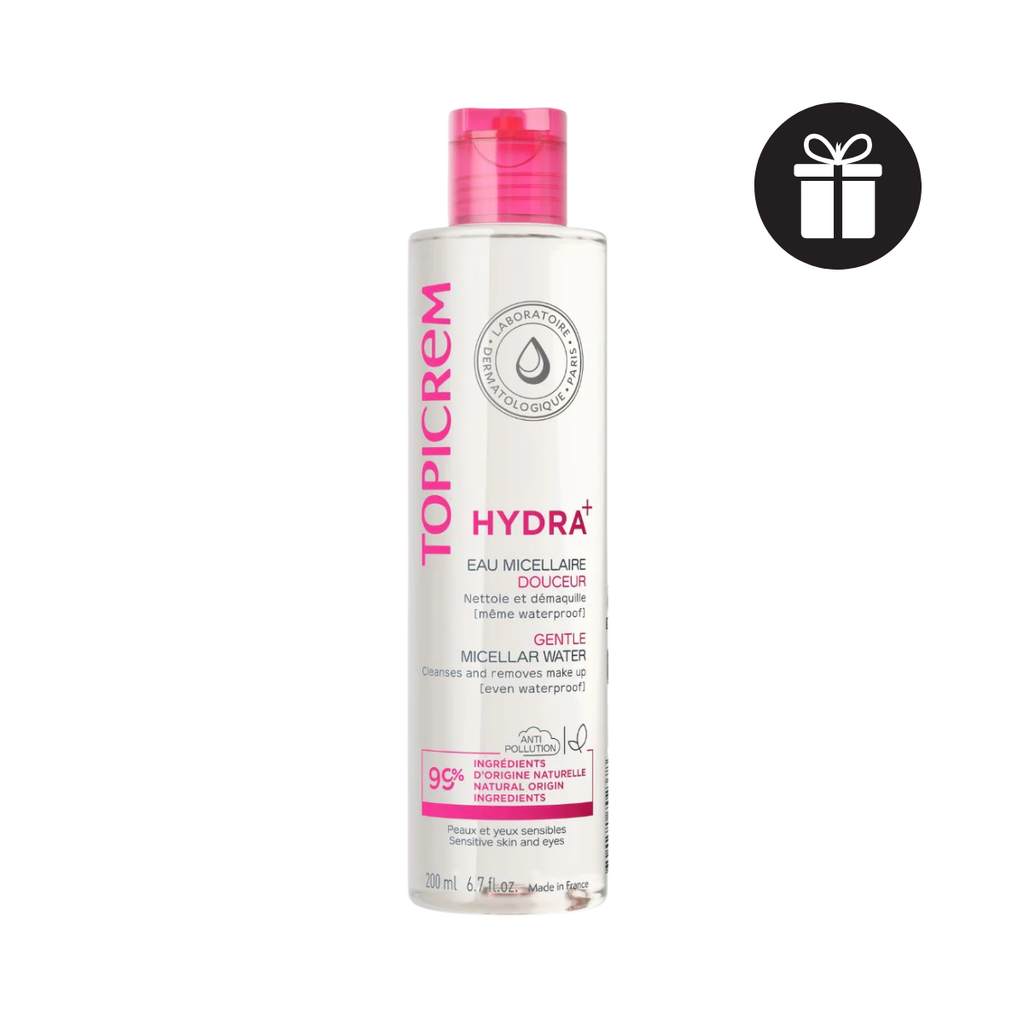 Nước Tẩy Trang Dịu Nhẹ Cho Da Nhạy Cảm Topicrem Hydra+ Gentle Micellar Water
