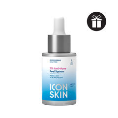 Peel Da Không Bong Cho Da Dầu Mụn Icon Skin 11% Anti-Acne Peel System