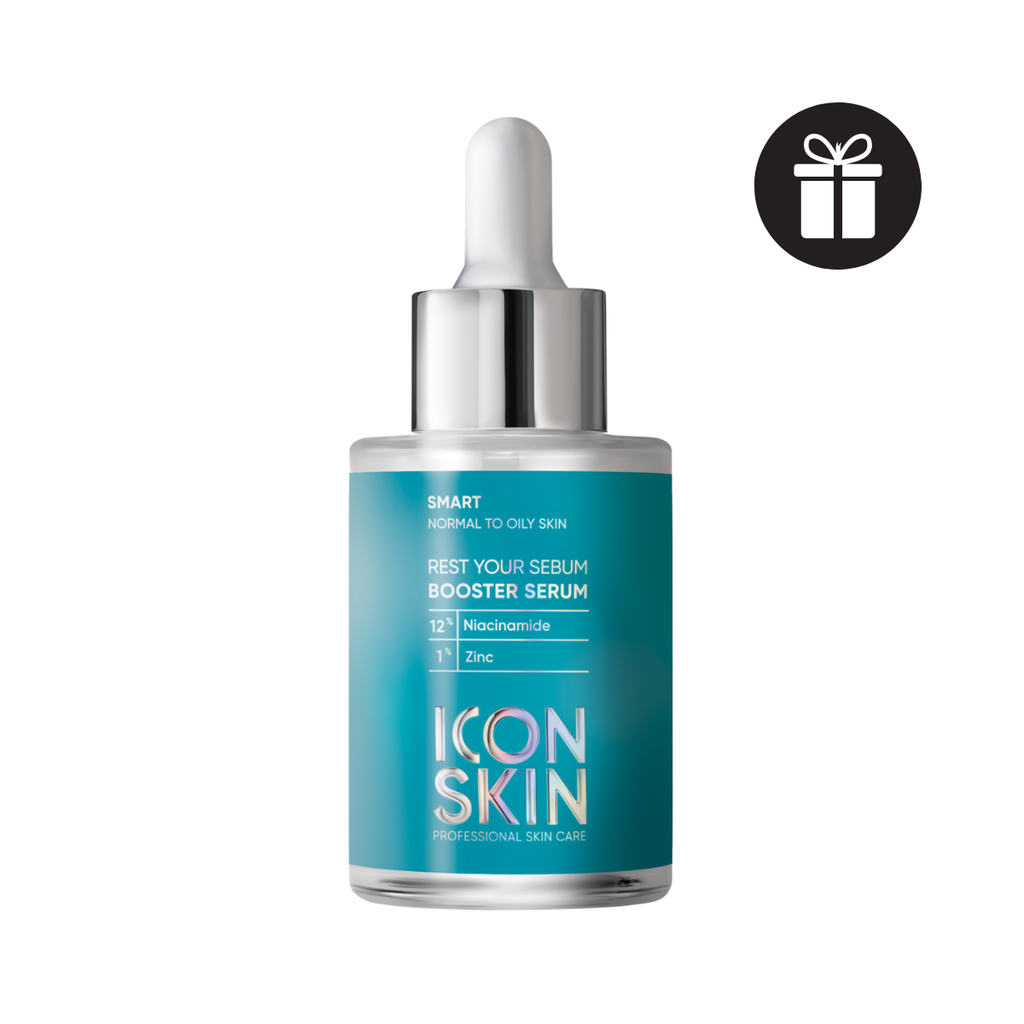 Tinh Chất Kiềm Dầu, Giảm Mụn, Thu Nhỏ Lỗ Chân Lông Icon Skin Rest Your Sebum Booster Serum
