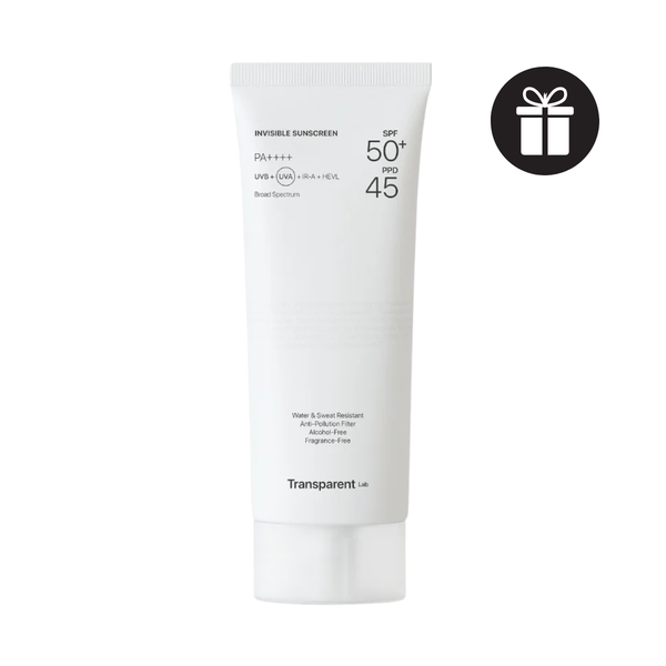 Kem Chống Nắng Không Màu Giữ Ẩm, Chống Lão Hoá, Sáng Da Transparent Lab Invisible Sunscreen SPF 50 /PPD45