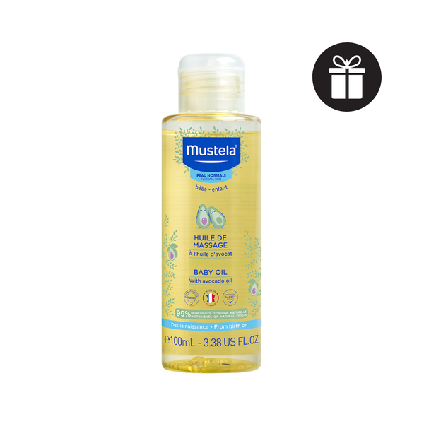 Dầu Massage Cho bé Mustela Baby Oil