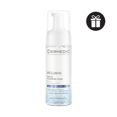 (GIẢM GIÁ 25%) Bọt Rửa Mặt Dưỡng Trắng Sáng Da Dermedic Melumin Gentle Cleansing Foam