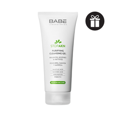 Sữa Rửa Mặt Cho Da Dầu Mụn Babe Stop AKN Purifying Cleansing Gel