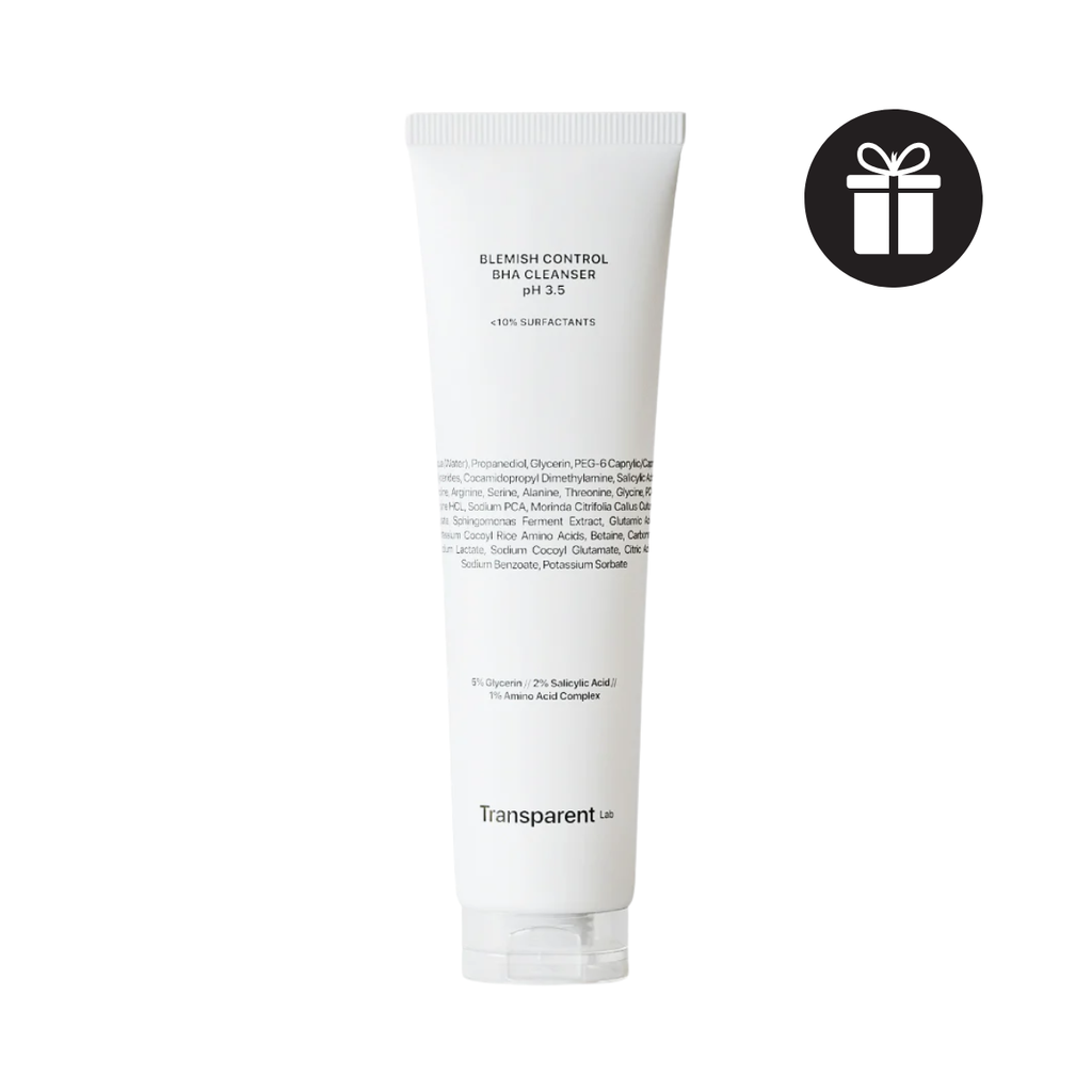 Sữa Rửa Mặt Cho Da Dầu Mụn Transparent Lab Blemish Control BHA Cleanser PH 3.5