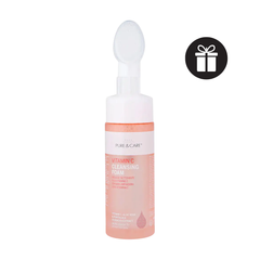 Sữa Rửa Mặt Dạng Bọt Làm Sáng Da, Mờ Thâm Puca - Pure & Care Vitamin C Cleansing Foam