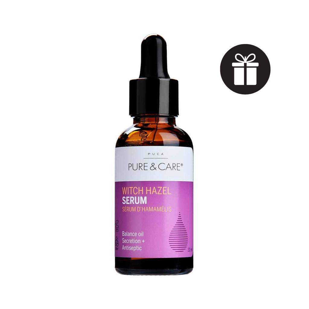 Tinh Chất Giảm Dầu, Giảm Mụn, Thu Nhỏ Lỗ Chân Lông Puca - Pure & Care Witch Hazel Serum