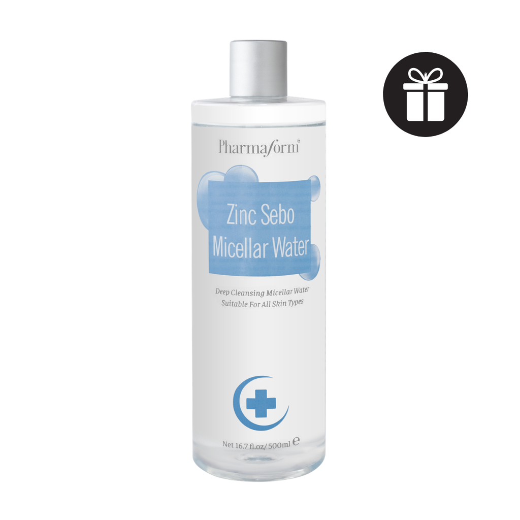 Nước Tẩy Trang Cho Da Dầu, Mụn Pharmaform Zinc Sebo Micellar Water