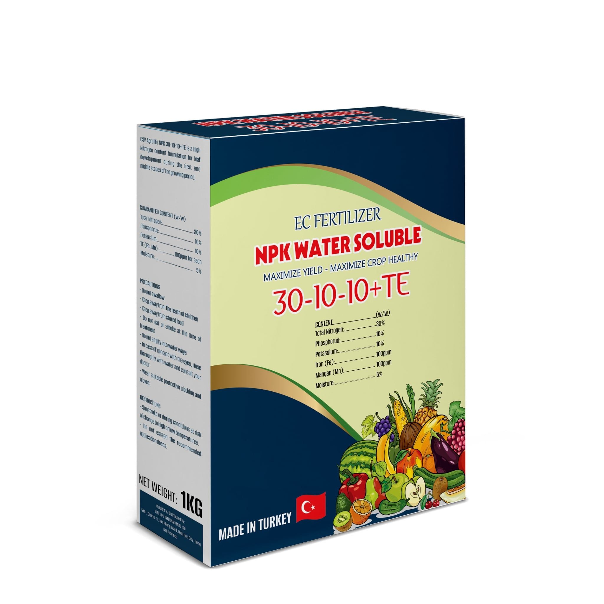 NPK 30-10-10+TE