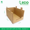  MKCG4 - Khay giấy chất cao tầng - Nâu - 35x25x20 cm 