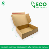  MNGK05 - 25x19x7cm - HỘP NẮP GÀI HÔNG KEO NIÊM PHONG 
