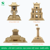  MFK09x - Mô hình lắp ráp bằng carton - Địa danh Việt Nam - Nhiều mẫu 