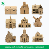  MFKxx - Mô hình lắp ráp bằng giấy carton - Nhiều mẫu 